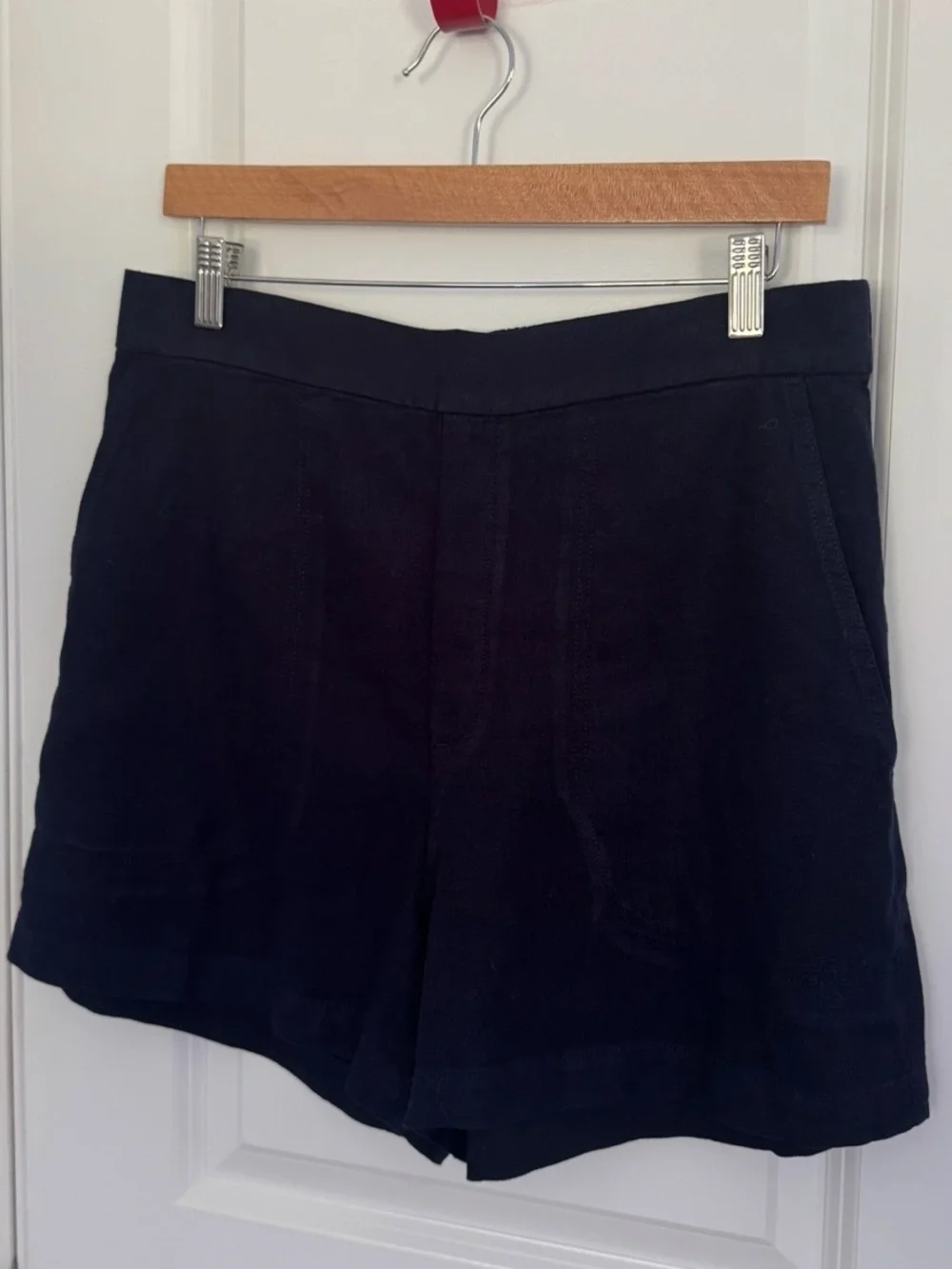 Banana Republic Anyday High Rise Linen-Blend Shorts